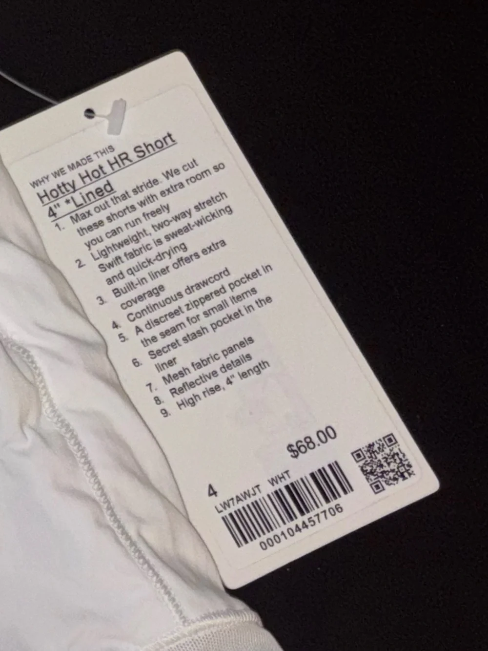 lululemon athletica lightweight white